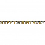 Letterslinger Sparkling Gold 21 jaar