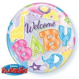 BUBBLE Welcome Baby Animal Patterns-56cm -Artikelnummer: 25898