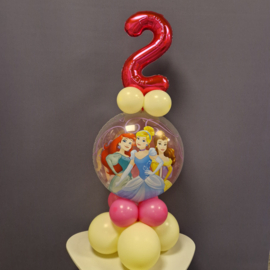 Tafeldecoratie met foliecijfers