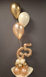 tafelset cijfers+ 3 heliumballonnen
