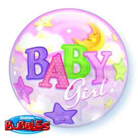 BUBBLE Baby Girl Moon & stars-56cm (1 Stuk) Artikelnummer: 23598