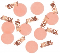 Confetti Elegant Blush Happy Birthday