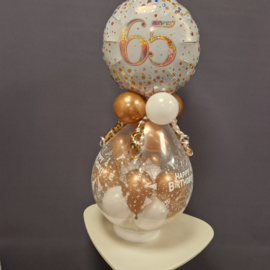 kadoballon met folieballon top