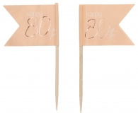 prikkers 80 jaar elegant blush