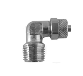 Connector 90* 1/4M x 6mm Quick fitting