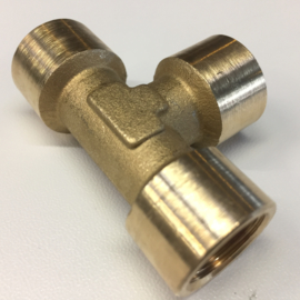 Connector T 3x 3/8F
