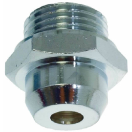 Drain valve fitting short