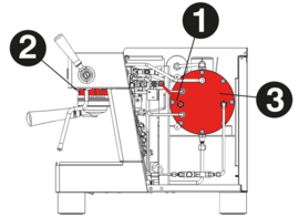 Ascaso BARISTA T ONE 2 groeps espressomachine