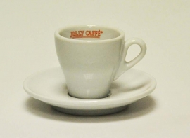 Cup and saucer  "JollyCaffè" espresso white