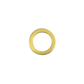 Brass ring 17mm Pavoni Europiccola