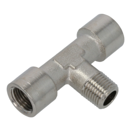 Connector T 2x1/8F 1x1/8M