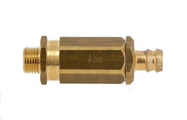 Overpressure valve (OPV) 1/8 m x 7mm 9 bar