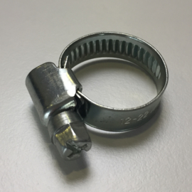 Hose clamp 12 - 22 mm RVS