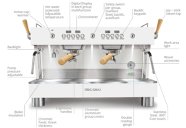 Ascaso BARISTA T Plus 2 groeps espressomachine