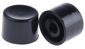 Push button 12mm black