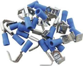 Cable lug F connector blue 1,0-2,5mm