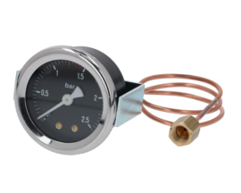 Manometer boilerdruk Vibiemme 49mm