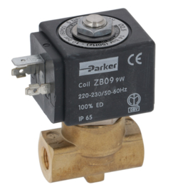 Solenoid valve Parker 2 way 2x 1/8F