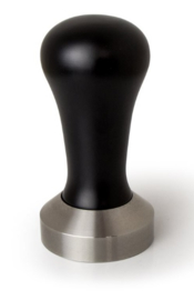 Tamper 49mm RVS met zwart handvat