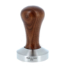 Tamper ø58,5mm RVS met walnoten handvat