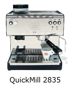 Spare parts Quick Mill espresso machines