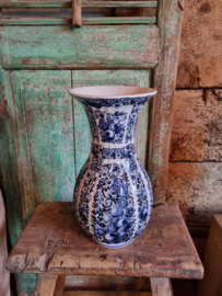 Vintage delfsblauw vaas