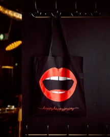 Happyhappyjoyjoy linen bag