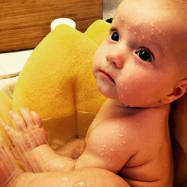 Blooming Bath babybadje Geel