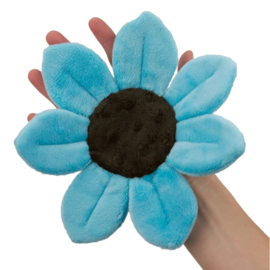 Mini Blooming Bath baby washand  - was bloem – Blauw
