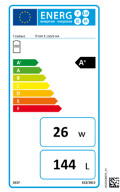 CV-boiler 150L Vaillant Unistor VIH-R-150-HA