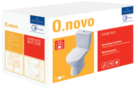 Toilet Staande wc Villeroy & Boch O.novo diepspoel 38x68cm wit uitlaat verticaal (AO)