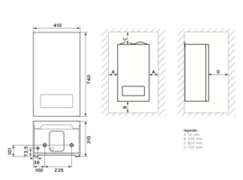 Elektrisch Cv-ketel 9 kW Vaillant EloBlock