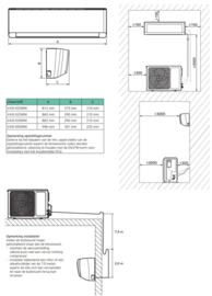 Mono-split Airco 6,5 kW Vaillant ClimaVAIR