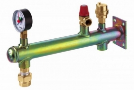 Caleffi stalen muurconsole voor expansievat