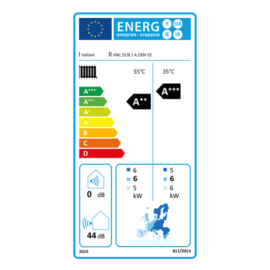 Lucht/water warmtepomp 5 kW Vaillant AroTherm Plus Upgrade VWL 55/8.1 A S2 - 230V
