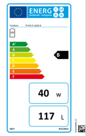 CV-boiler 120L Vaillant Unistor VIH-R-120-B