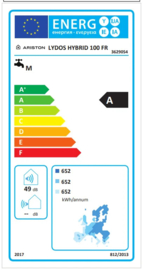 Ariston Lydos Hybrid WIFI 100 liter