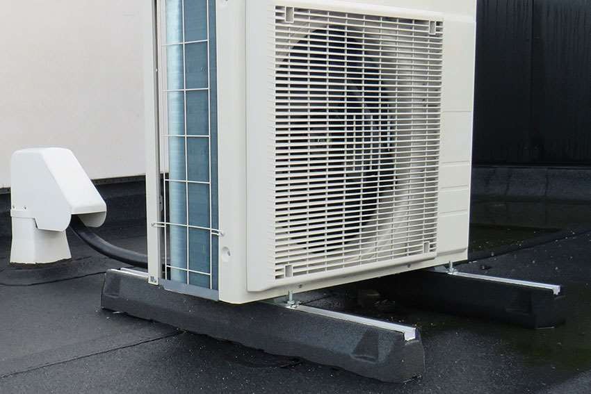 Montagebalken / Trillingsdempers Buitenunit Airco / Warmtepomp - 100 cm (2 stuks)