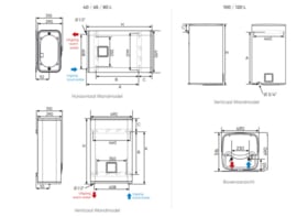 Elektrische Boiler 150 Liter - Atlantic Lineo Connected