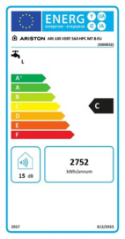 Elektrische Boiler 100 Liter - Ariston Vertuo Plus