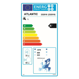 Binnenunit warmtepompboiler 150L Atlantic Calypso Split VM 150 Connected