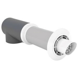 Luchtkanaalafvoer 80/125 Bulex