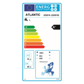 Atlantic Calypso Split Connected 200 liter