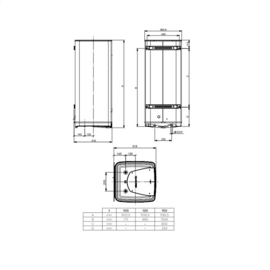 Elektrische boiler 100L Ariston QUADRIS Wifi