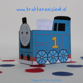 Thomas de Trein Traktatie met bellenblaas