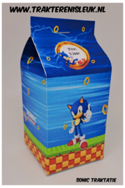 Sonic  Traktatie  melkpakje