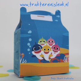 Baby Shark Traktatie blauw