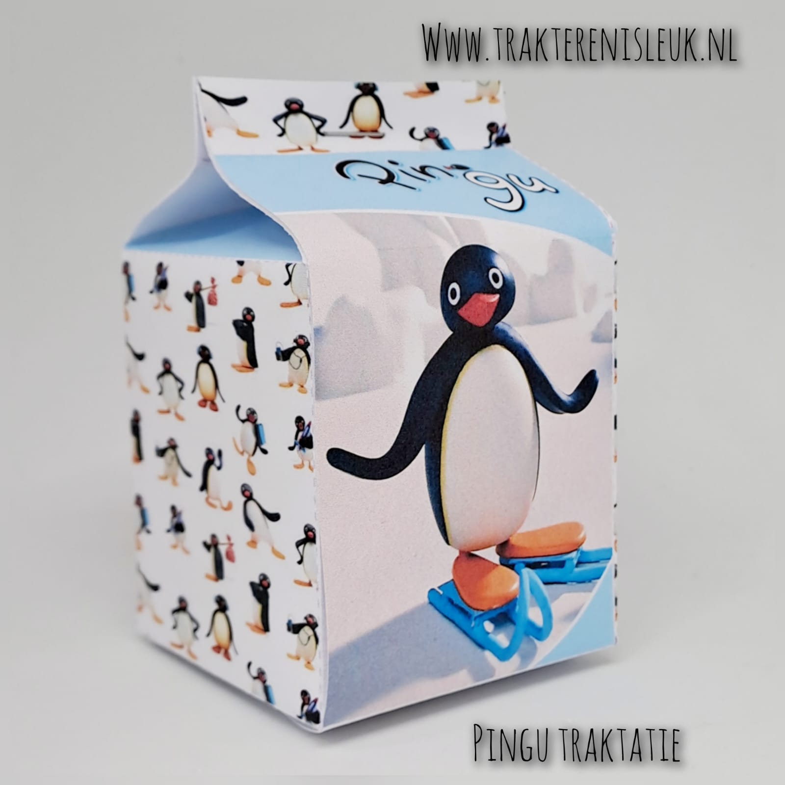 Pingu Traktatie met  Bellenblaas