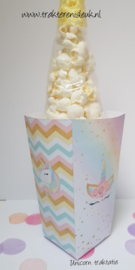 Unicorn Popcorn Traktatie