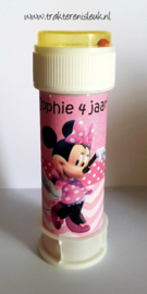 Minnie Mouse Melkpakje Traktatie  met  bellenblaas